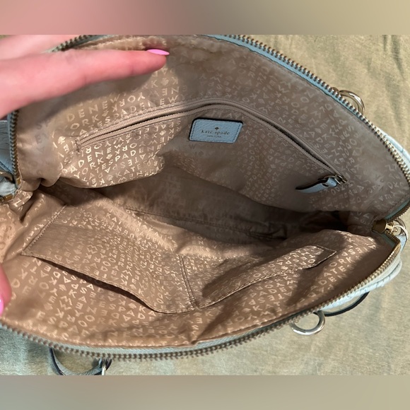 Kate Spade baby blue purse and wallet - Picture 8 of 9